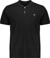 Haze & Finn Poloshirt Polo Micro Pique Mc16 0300 Black Mannen Maat - M