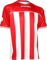 Patrick Coruna Shirt Korte Mouw Kinderen - Rood / Wit | Maat: 7/8