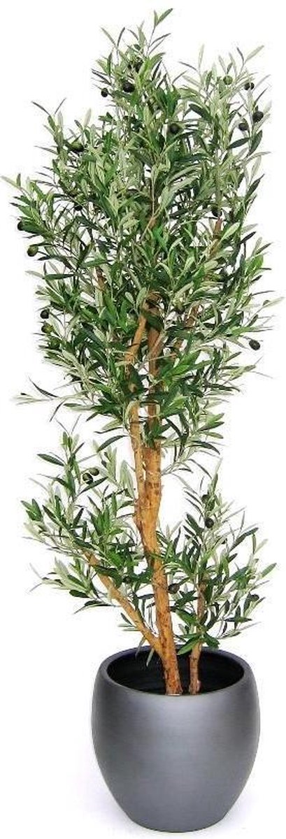 maxifleur Kunstplanten Olijf kunstboom 150cm Groen