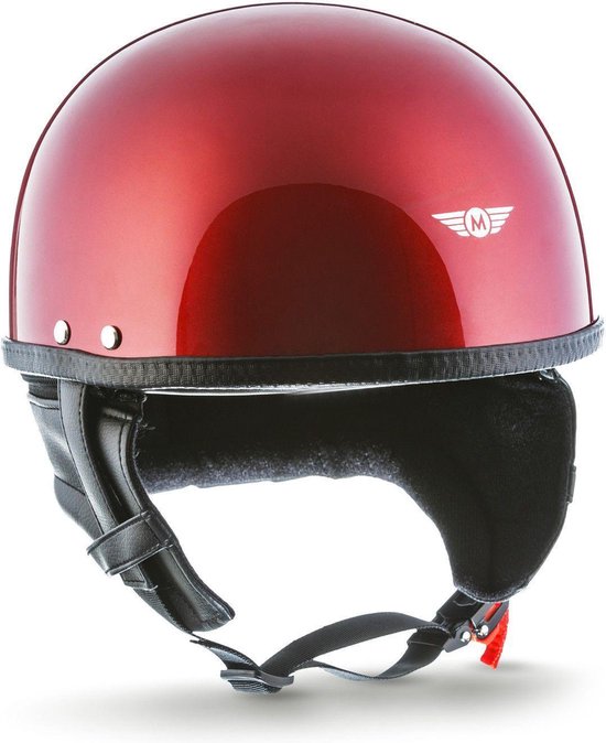 Casquette MOTO D23, Rouge, demi-casque, demi-casque solex pour scooter et  moto, S,... | bol