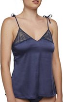 Tank top intimates collection | Satijn | YM | blauw