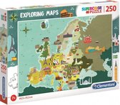 legpuzzel Exploring Maps: Monumenten 250 stukjes