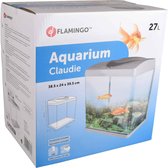 Flamingo Aquarium 27L Claudie Avec Lampe Led 38.5X24X39.5cm