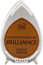BD094 Stempelkussen - Brilliance dew drop ink pad cosmic copper - 1 stuk
