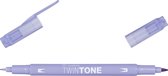 Tombow Twintone marker 21 pale purple