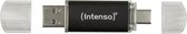 Intenso 3539490 lecteur USB flash 64 Go USB Type-A / USB Type-C 3.2 Gen 1 (3.1 Gen 1) Anthracite