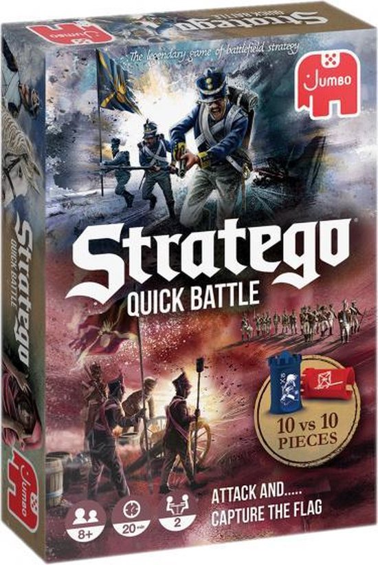 Afbeelding van het spel strategiespel Stratego Quick Battle