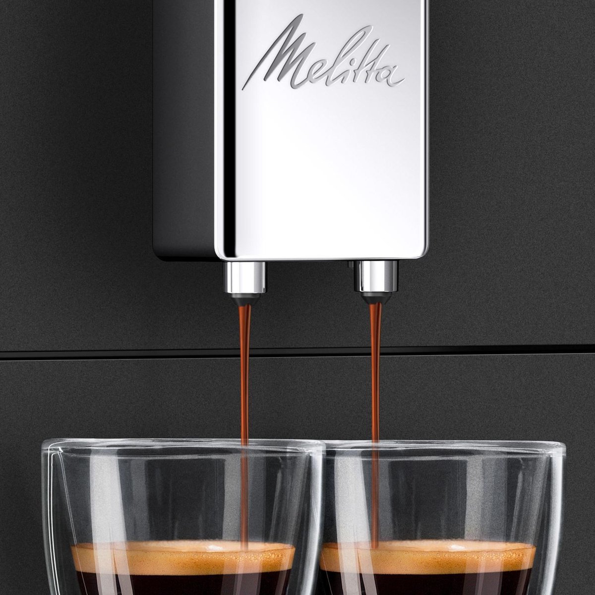 Afbeelding 3 van Melitta Purista volautomatische Espressomachine F230-104 matzwart