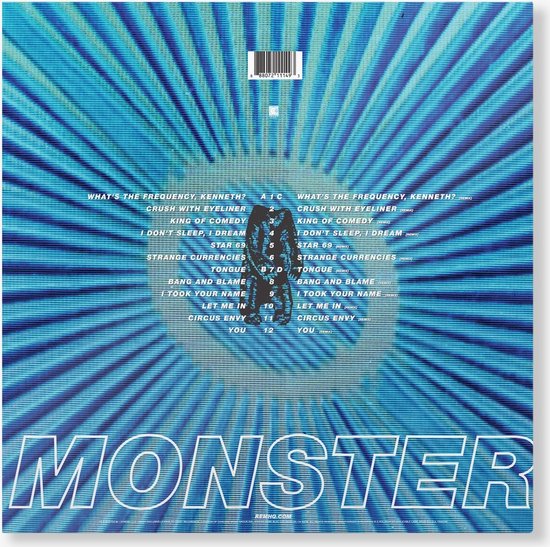 R.E.M. Monster (LP) (25th Anniversary Edition), R.E.M. LP (album) Muziek