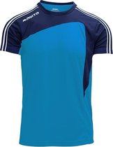 Masita | Sportshirt Forza - Licht Elastisch Polyester - Ademend Vochtregulerend - SKY/NAVY BLUE - L