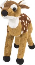 knuffel hert junior 20 cm pluche lichtbruin