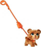 hond Poopalots junior 23 cm pluche bruin/oranje
