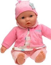 babypop met accessoires - hartjes