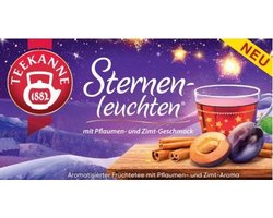 Teekanne - Sternenleuchten (Winterthee) - 12x 20 zakjes