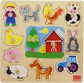 Houten Kinderpuzzel Diset (12 pcs)