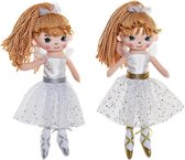 Lappenpop DKD Home Decor Balletdanseres (2 pcs) (13 x 10 x 35 cm)