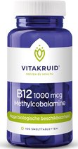 VitaKruid B12 1000 mcg Methylcobalamine 100 tabletten