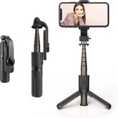 Garpex® 3-in-1 Selfie Stick Tripod voor Smartphone - Smartphone Statief