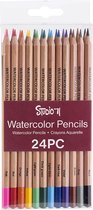 Studio 71 Aquarelpotloden - set 24 kleuren