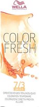Semi-Permanente Kleur Color Fresh Wella Nº 7/3 (75 ml)