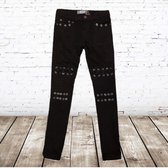 Meisjes broek Veters zwart -Papillon-98/104-Broek