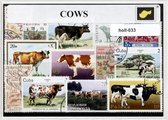Koeien - Typisch Nederlands postzegel pakket & souvenir. Collectie van verschillende postzegels van koeien – kan als ansichtkaart in een A6 envelop - authentiek cadeau - kado - kaa