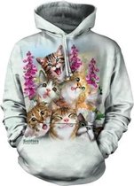 Kittens Selfie Hoodie M