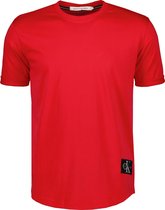 Calvin Klein T-shirt - Slim Fit - Rood - XXL
