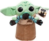 Disney - Star Wars - Knuffel - Baby Yoda met Kikker - Mandalorian - Pluche - 30 cm