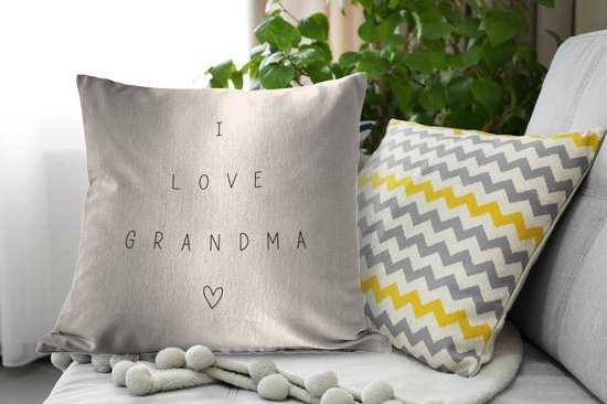 Cadeau pour grand-mère - J'aime grand-mère - Rose