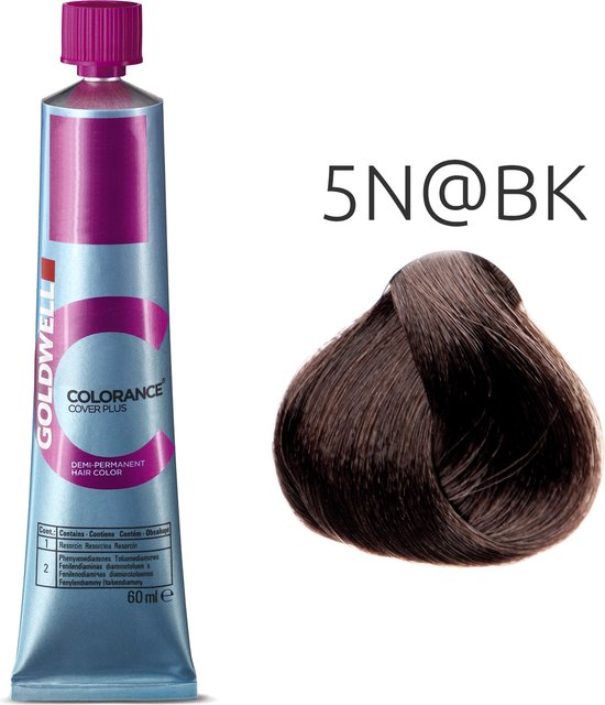 Goldwell Colorance Cover Plus Elumenated 5N@BK Marron Clair Elumenated ...