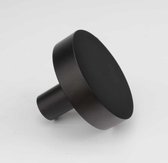 Deurknop Nicole - zwart - metaal - geschikt voor binnen - industrieel