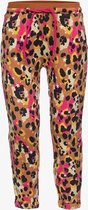 TwoDay meisjes broek met luipaardprint - Roze - Maat 98/104