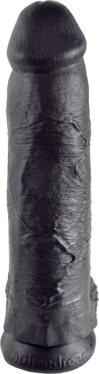 Goedkoopste 12 Inch Cock - With Balls - Black