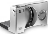 Bol.com FRITEL Snijmachine SL 3110 - Allessnijder / Broodsnijder / Vleessnijder - 0-15mm - Ø 17cm - 100W - Gekarteld Mes -Dichtk... aanbieding