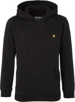 Lyle and Scott OTH Hoody Fleece trui jongens zwart