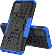 Samsung Galaxy A02s Hoesje - Schokbestendige Back Cover - Blauw