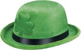 hoed Shamrock Bowler unisex groen one size
