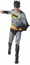 kostuum DC Comics - Batman heren grijs/zwart maat XL