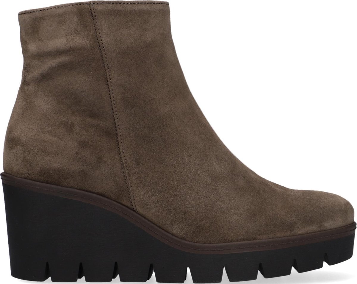 Gabor 780.1 Enkellaarsjes - Enkelboots met rits - Dames - Taupe - Maat 39 |  bol.com
