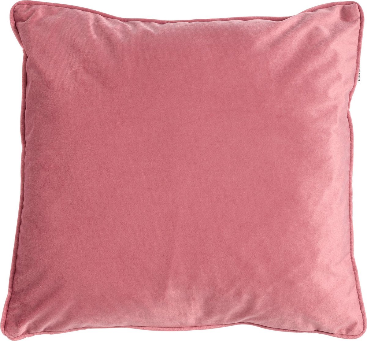 Dutch Decor FINN - Sierkussen 60x60 cm - velvet - effen kleur - Dusty Rose - roze - Inclusief binnenkussen