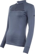 Pullover met  half ritsje  Stacy Vintage Indigo - S