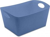 opbergbox Boxxx L Organic 15 liter blauw