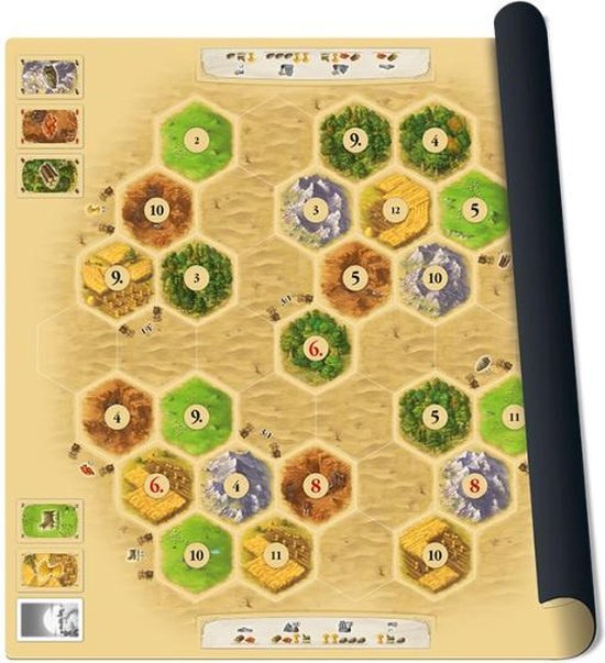 Afbeelding van het spel bordspel Catan Playmat Desert