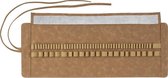 Faber-Castell roletui - kunstleer - bruin - geschikt voor 45 potloden - FC-180010