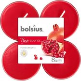 geurtheelicht True Scents Pomegranate 11,7 cm 8 stuks