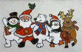 raamsticker kerstmis 41 x 31 cm