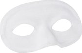 verkleedmasker 15 cm wit