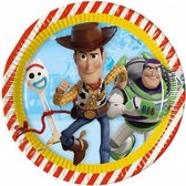 feestborden Toy Story 23 cm 8 stuks multicolor
