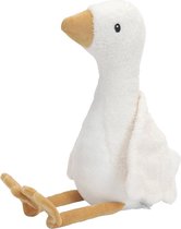 Knuffel Little Goose 30 cm - Little Dutch - Wit